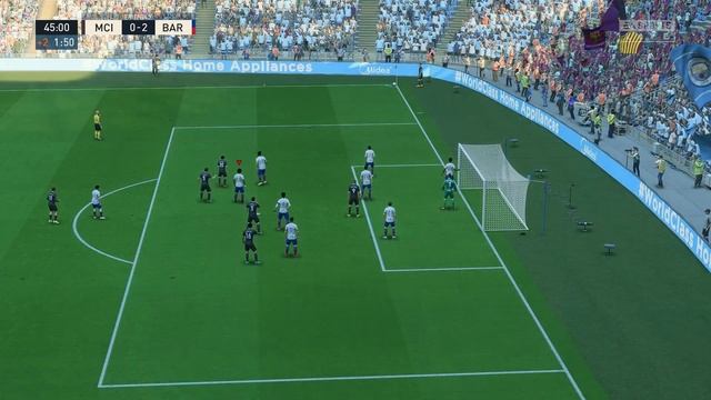 EA Sports FC 24 | Man City vs Barcelona Gameplay | Third Kits 23/24 смотреть онлайн