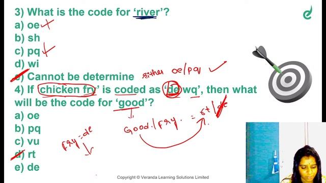 TARGET SBI CLERK -2023 | Coding Decoding -1 | Veranda Race Kannada смотреть онлайн