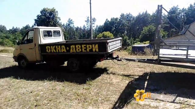 Причіп платформа, виїзд на соняшник смотреть онлайн