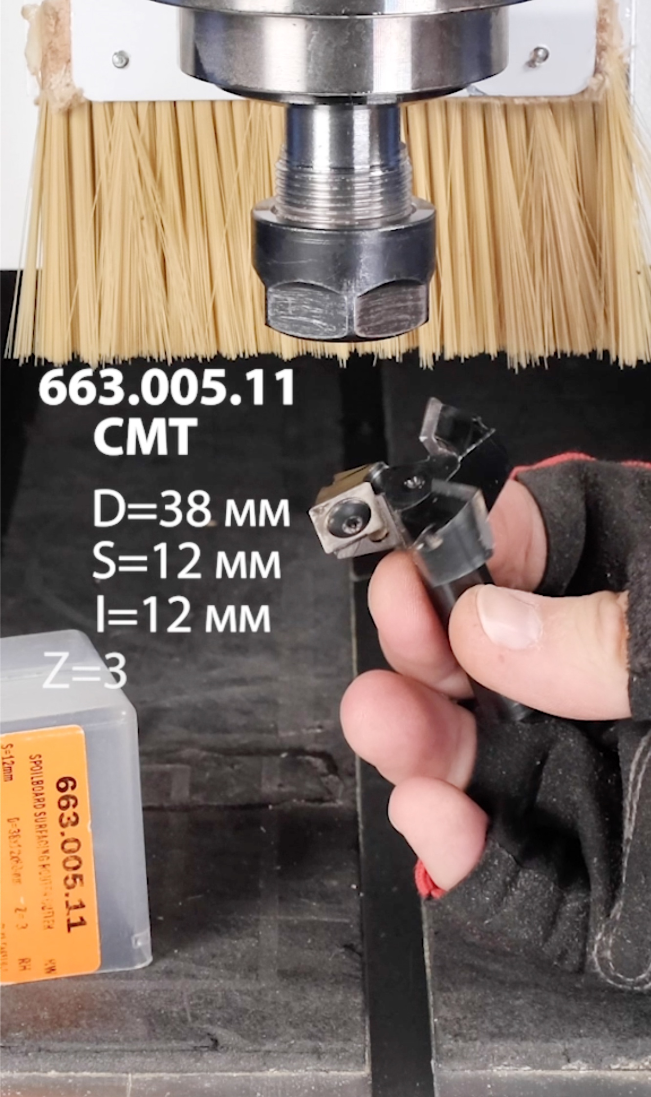 Как выровнять рабочую поверхность стола фрезерного станка ЧПУ | Фреза Z3 для выравнивания 663.005.11 смотреть онлайн