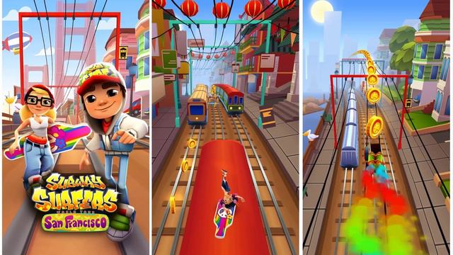 Обзор Subway Surfers смотреть онлайн