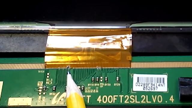 Телевизор Samsung LE40B530 залит, удачный ремонт матрицы. смотреть онлайн