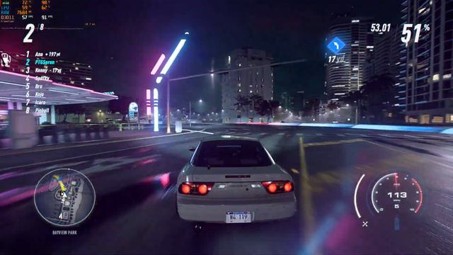 Need for Speed Heat E5 2650 V2 + RX 580 2048SP Benchmark смотреть онлайн