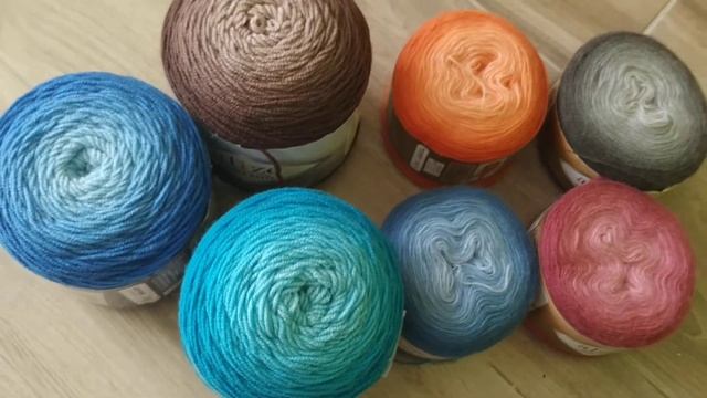 Angora Gold Ombre A Superlana Midi Ombre - Novinky Podzim 2019