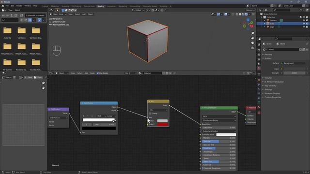Kanten-Shader / Edge-Shader - Blender Tutorial смотреть онлайн