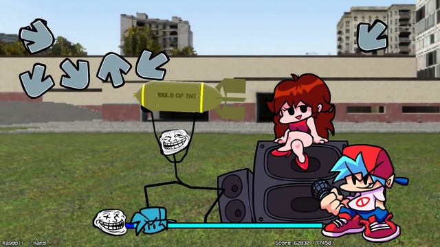 Friday Night Funkin' VS Trollge WEEK 2 + Cutscenes | Funkin Physics Demo (FNF Mod/Troll/Trollface) смотреть онлайн