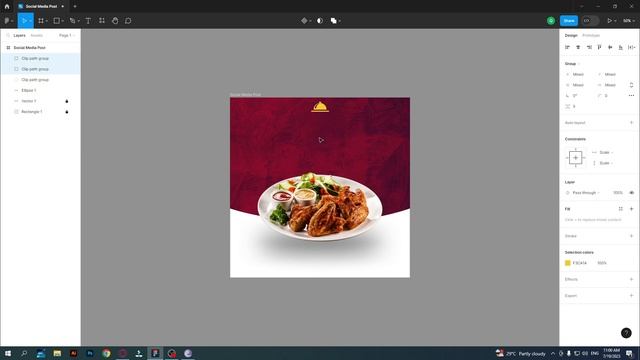 Figma 15 Days Ui Challenge l Day 06 l Social Media Post Design смотреть онлайн