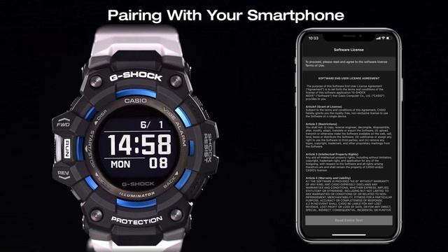 GBD-100 G-Shock ? How to pair with your smartphone - Easy Tutorial ? смотреть онлайн