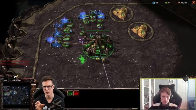 Serral plays Grand Finals with BROKEN KEYBOARD vs World Champion Oliveira (FPV) - SC2 смотреть онлайн