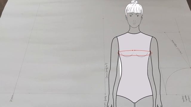 Basic Bodice Drafting Front | Women's | Pattern drafting for Beginner #patternmaking #easypatterns смотреть онлайн