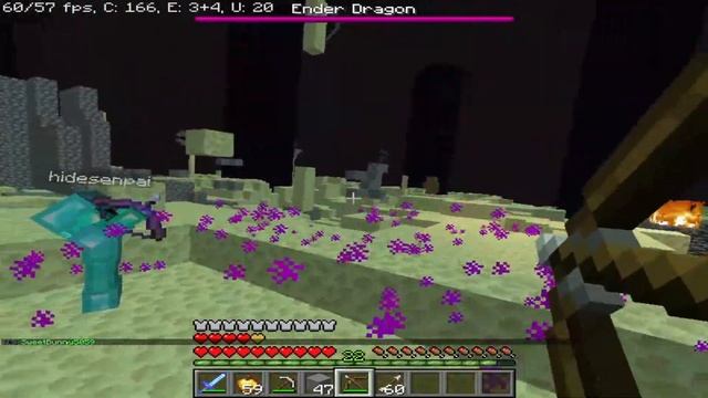 Cracked Minecraft server 1.14.4 - (Ender Dragon fight with Friends) смотреть онлайн