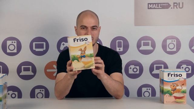 Каша Friso безмолочная 4 злака, с 6 мес смотреть онлайн