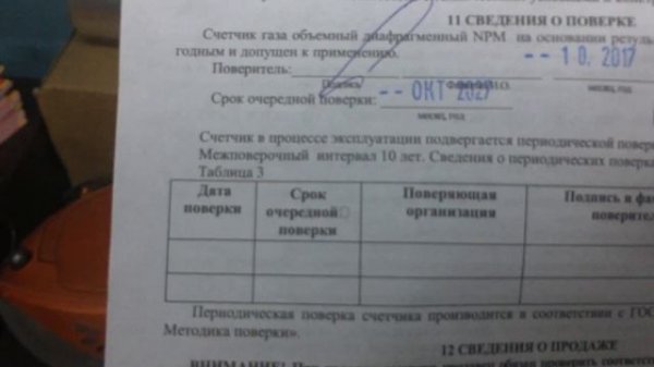 Счетчик газа NPM G4 Обзор счетчика газа