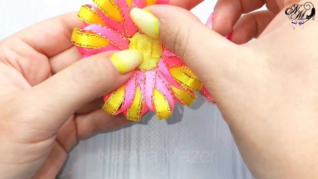 ПРОЩЕ ПРОСТОГО СДЕЛАТЬ ДЛЯ НАЧИНАЮЩИХ КАНЗАШИ БАНТИКИ ИЗ УЗКИХ АТЛАСНЫХ ЛЕНТ смотреть онлайн