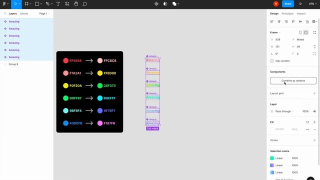 Animated Gradient Text In Figma
