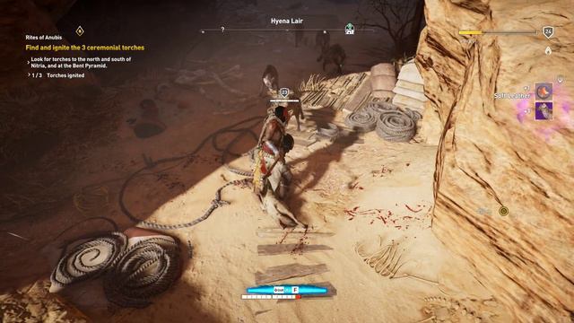 Assassin's Creed Origins (PC, Gold Edition) 100% Walkthrough Part 37 / Rites of Anubis смотреть онлайн