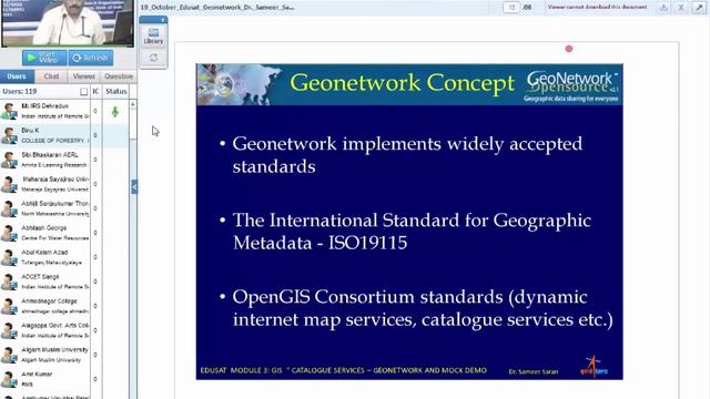 l Catalogue Services Geonetwork and mock demo смотреть онлайн