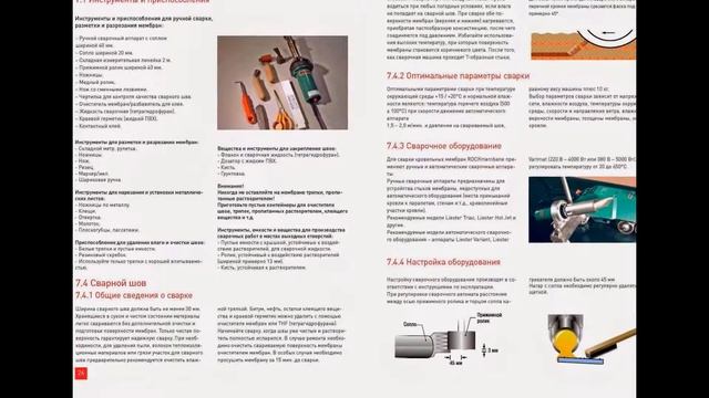 Каталог теплоизоляции плоских кровель