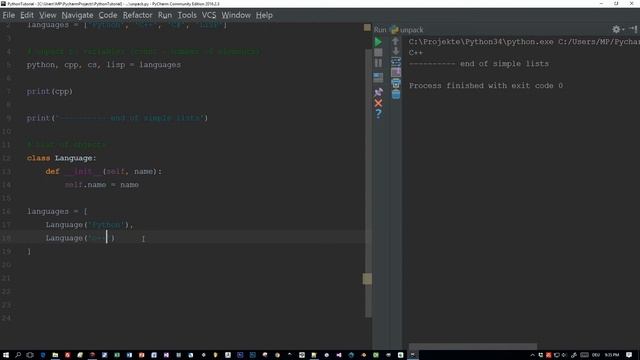 Python Beginner Tutorial Unpack Lists смотреть онлайн