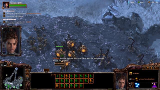 STARCRAFT II: HEART OF THE SWARM - SHOOT THE MESSENGER 4K NO COMMENTARY смотреть онлайн