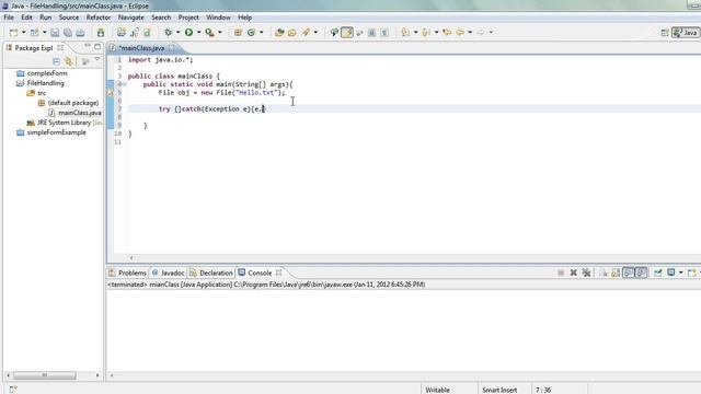 Learn Java in Hindi 55: Create a File смотреть онлайн