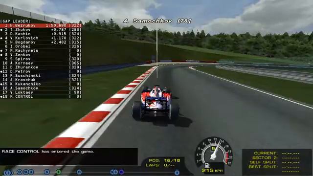 F1 2009 online. 12 этап - Гран-при Бельгии смотреть онлайн