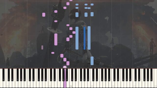 FFXIV - Dark Apocalypse (NieR Automata Raid) (Piano Synthesia) смотреть онлайн