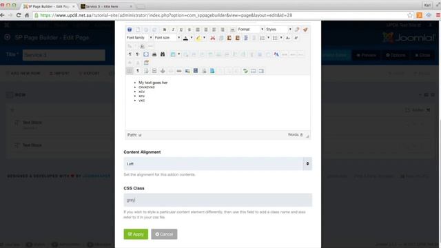 SP Page Builder - Adding custom css styling смотреть онлайн