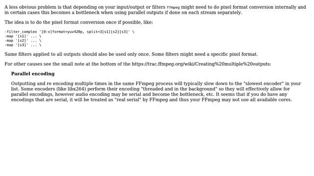 FFMPEG multiple outputs performance (Single instance vs Multiple instances) (3 Solutions!!) смотреть онлайн