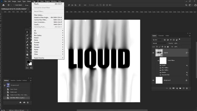 How To Create Melting Text Effect [Photoshop Tutorial] смотреть онлайн