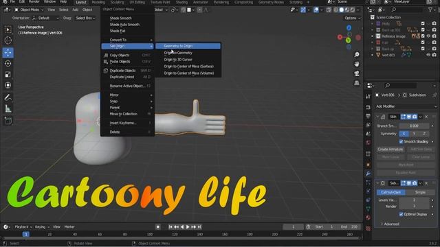 The ghoust and molly Mcgee in Blender 3.6.2 смотреть онлайн