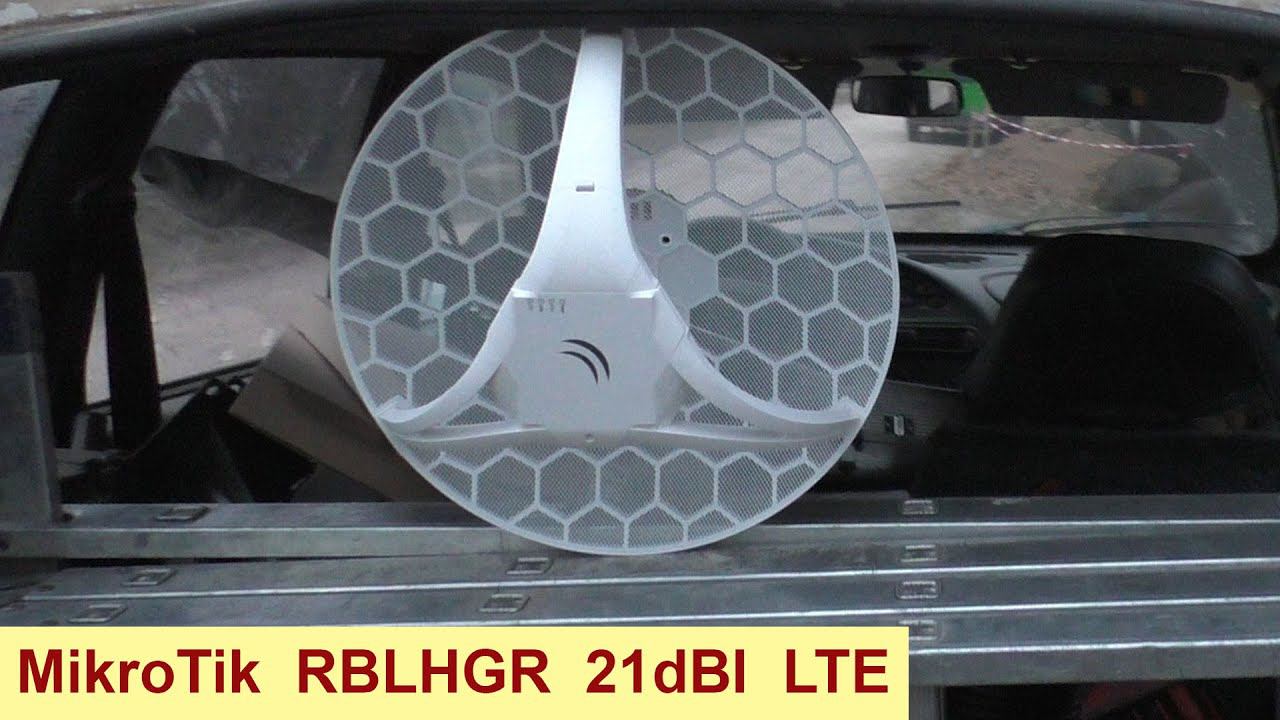 MikroTik  RBLHGR 21dBI LTE Antenna