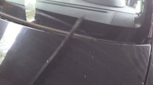 Как снять накладки лобового стекла Porsche Cayenne [Порше Кайен] VW Touareg [Туарег]