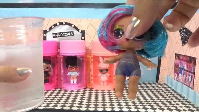 LOL #Hairgoals Makeover Series FULL CASE New LOL Dolls Real Hair