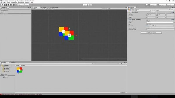 Sprite Renderer. Как добавить картинки в игру и настроить их. [Unity 5.6.*] Unity 2017