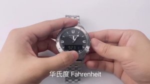 how to use north edge snow leopard watch?