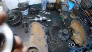 ремонт водяной помпы двигателя СМД-18