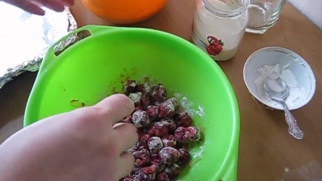 Бисквитный пирог с вишней № 205 Быстро и вкусно!!! смотреть онлайн