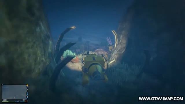 GTA V Online - FlyUS Sunken Jet - Paleto Bay Shore - Easter Egg