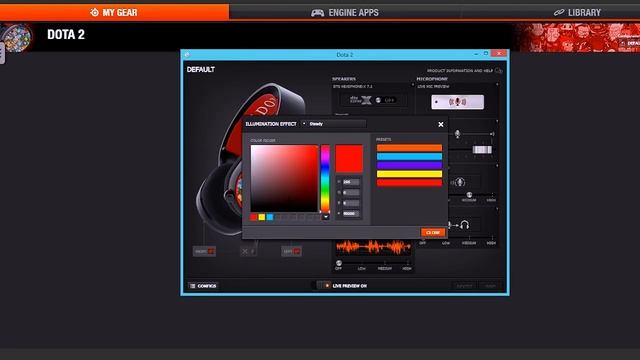 SteelSeries Arctis 5 Dota 2 Limited Edition Headset смотреть онлайн