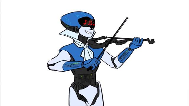 Queen plays the violin [Deltarune] смотреть онлайн