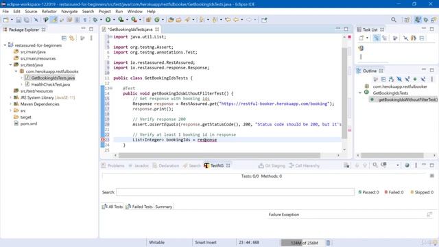 07 Adding more GET tests | REST Assured. API test automation for beginners смотреть онлайн