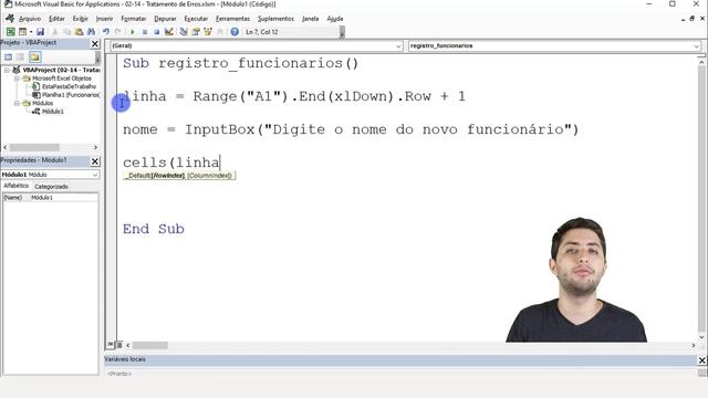 Tratamento de Erros no VBA (On Error GoTo) смотреть онлайн