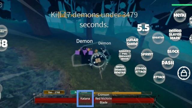 Roblox HIGH LEVEL MOON USER vs FINAL SELECTION! | Demon Slayer Burning Ashes смотреть онлайн