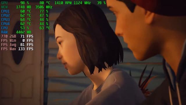 Life Is Strange 2 | GTX 770 2GB + i5-3450 + 8GB RAM смотреть онлайн