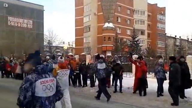 олимпийский огонь (Челябинск, ул Сони Кривой) смотреть онлайн