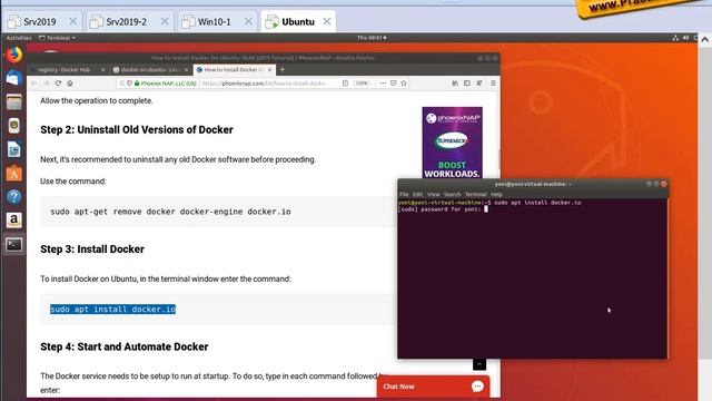 Установка Docker под Ubuntu смотреть онлайн