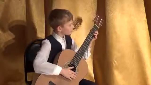 В. Калинин Резвый ослик, Вечер на дворе исп. Кузнецов Павел смотреть онлайн