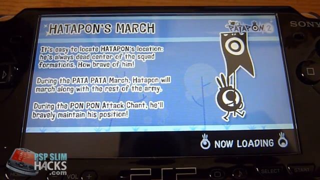 PSP firmware 6.20 save game data exploit (Patapon 2) смотреть онлайн
