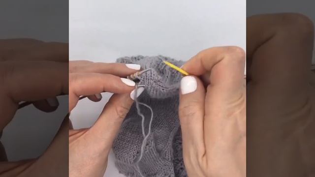 Мысок носка трикотажным швом смотреть онлайн